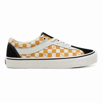 Vans Checkerboard Bold NI - Miesten Tennarit - Mustat/Mango